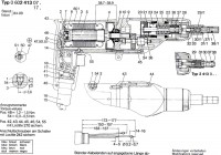 Bosch 0 602 413 177 ---- H.F. Screwdriver Spare Parts